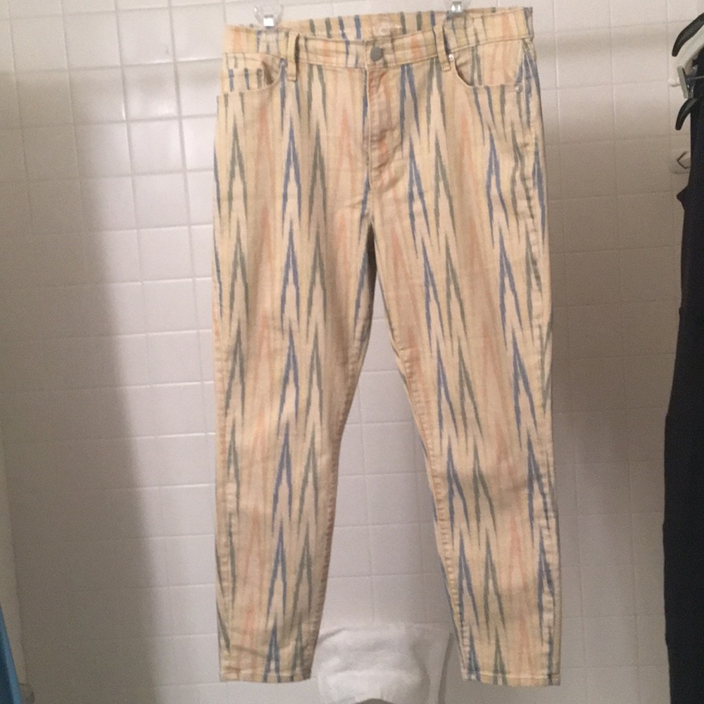 Skinny Ankle Ann Taylor LOFT cotton denim jeans